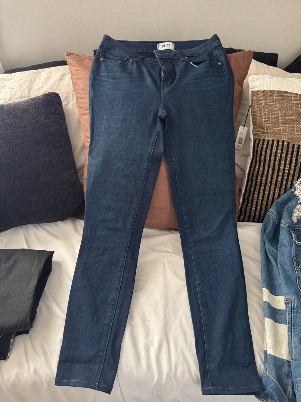 PAIGE Indigo Straight Leg Jeans